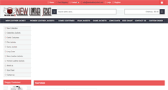 Desktop Screenshot of newleatherjacket.com